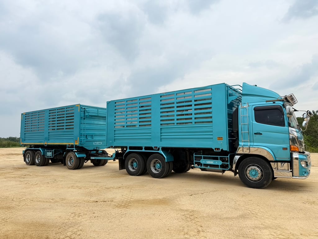 HINO FM1A 344 แรง ปี 66 #10ล้อแม่ลูกพ่วงดั้มเกษตร #LEK958 HINO FM1A 344 แรง ปี 66 #10ล้อแม่ลูกพ่วงดั้มเกษตร #LEK958
