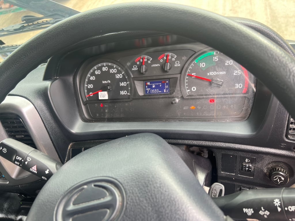 HINO FL1A 344 HP ปี 66 ไมล์ 213,500 km. #12 ล้อดั้ม กระบะดั้มเกษตร แผงสูง ##LEK1095 HINO FL1A 344 HP ปี 66 ไมล์ 213,500 km. #12 ล้อดั้ม กระบะดั้มเกษตร แผงสูง ##LEK1095