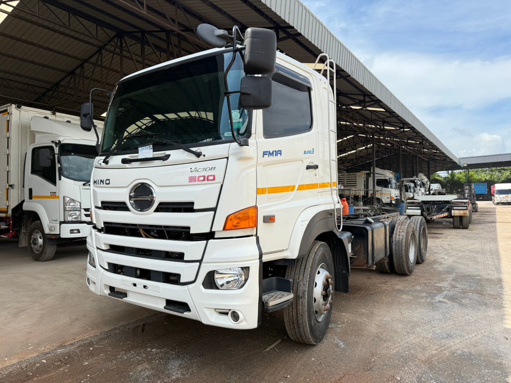 HINO FM1A ปี65 ไมล์ 46,000 กม. #หัวแชสซี 10ล้อ ชุดจด #LEK752 HINO FM1A ปี65 ไมล์ 46,000 กม. #หัวแชสซี 10ล้อ ชุดจด #LEK752