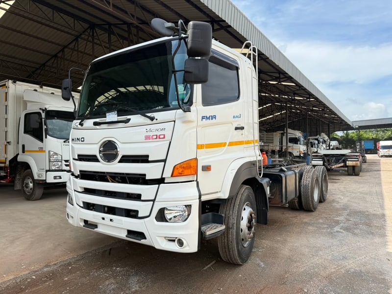 HINO FM1A ปี65 ไมล์ 46,000 กม. #หัวแชสซี 10ล้อ ชุดจด #LEK752 