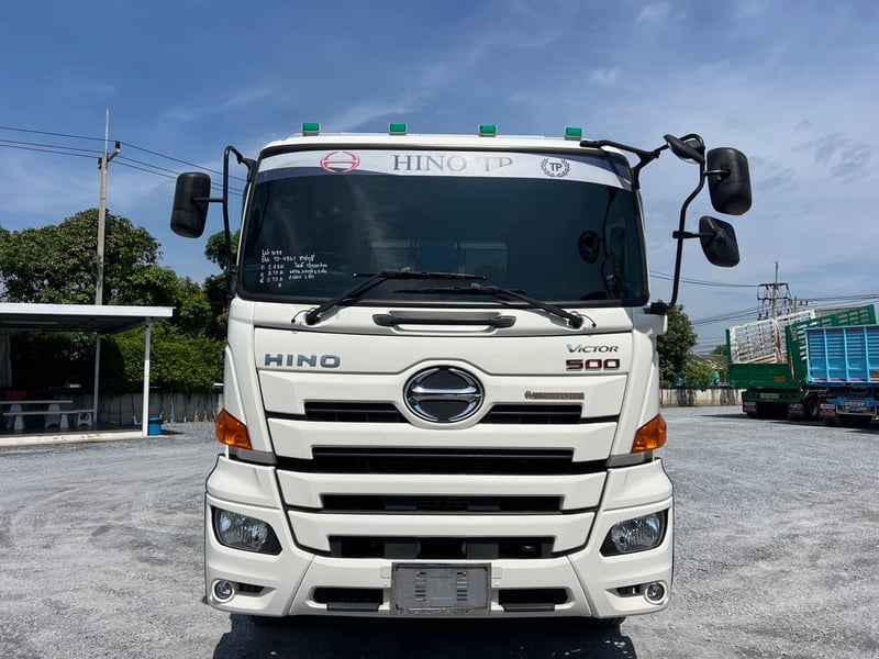 ็HINO FM1A 344 แรงม้า ปี 66 ไมล์แท้แค่ 13,000 KM. #10ล้อเครน XCMG 6.5 ตัน (4 ปลอก 3 ชัก) #LEK1058 