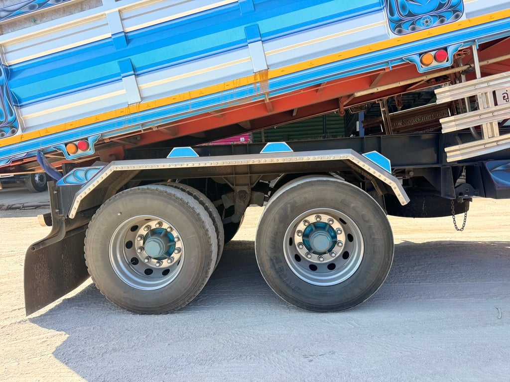 ISUZU FXZ 360 HP ปี 66 ไมล์ 168,000 KM. #พ่วงแม่ลูก ดั้มเกษตร #Lek1117-1118