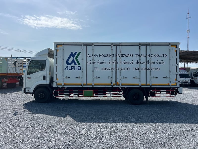 ISUZU FRR190 ปี62  ไมล์ 509,000km. #ตู้10บาน ยาว6.50ม.#LEK 874