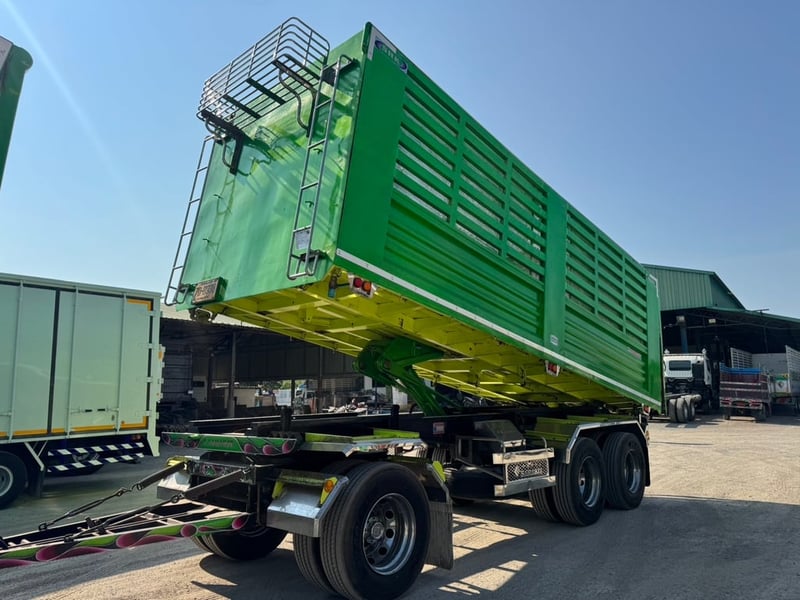 ISUZU FXZ 360 HP ปี 66 ไมล์ 500,000 KM. #พ่วงแม่ลูกกระบะดั้มอู่สหกิจ สแตนเลส #Lek1200-1201