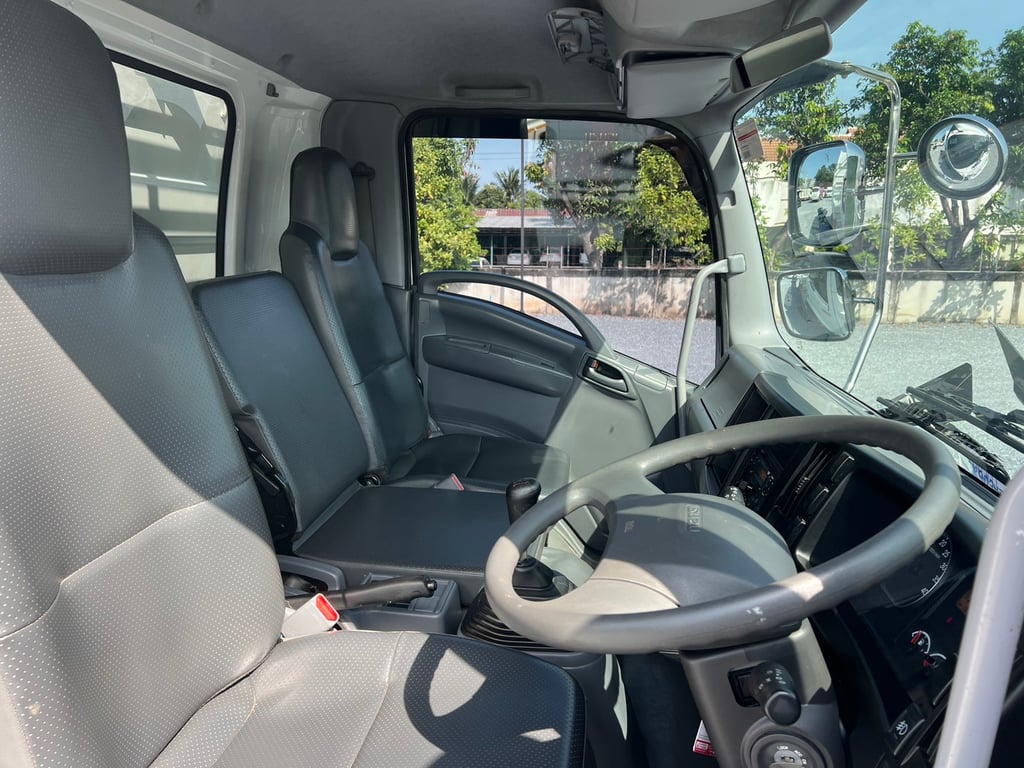 ISUZU FRR 210HP ปี66 ไมล์ 131,412  KM. #กระบะเหล็ก SKT ยาว 6.00 ม. สูง1.90 ม.#LEK 903