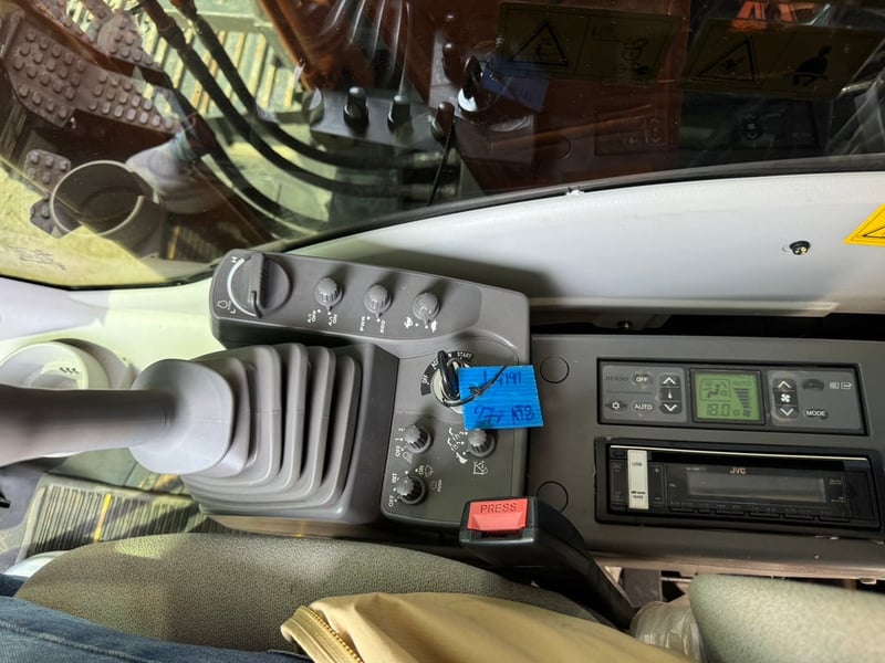 HITACHI ZX130-5C 90 แรงม้า ปี 66 เลขชั่วโมง 3,640 ชม. #แมคโคร  #LEK1087