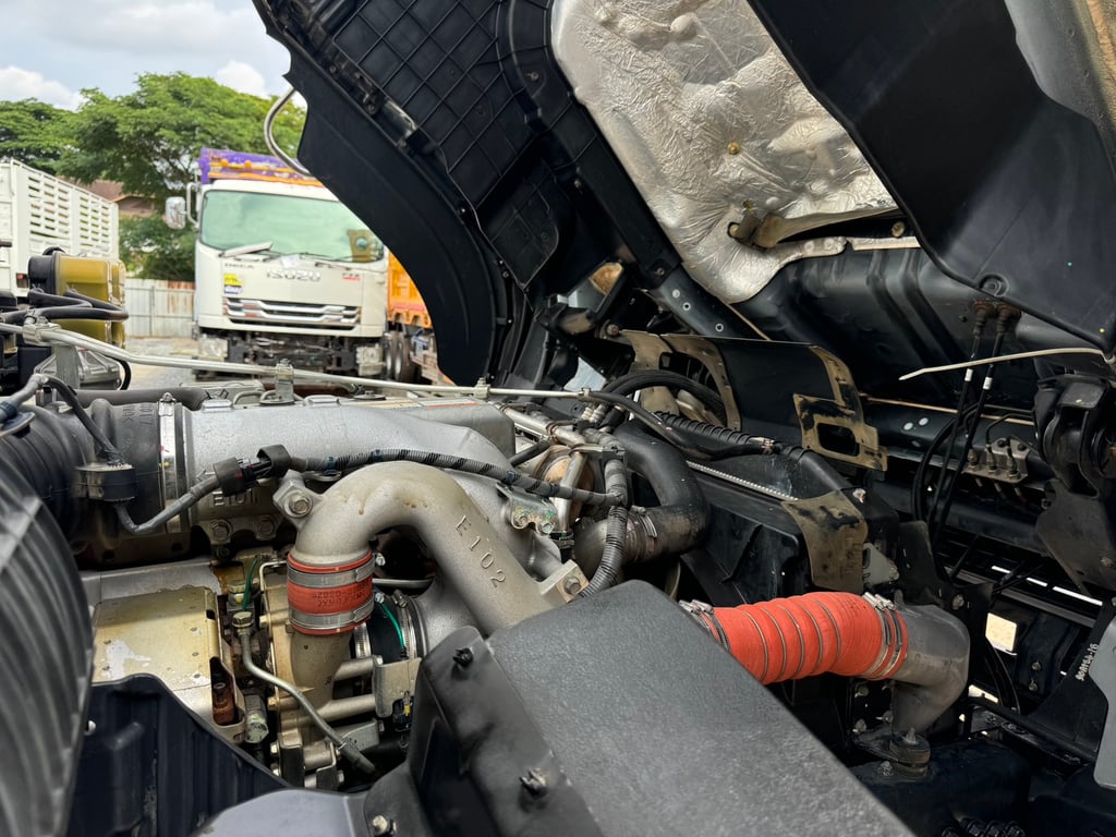 Hino Fm1a 344 HP ปี64  ไมล์ 354,000 KM. #10ล้อพ่วงกระบะเหล็กไม่ดั้ม #Lek1056-1057 