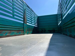 HINO FL1A 344 HP ปี 66 ไมล์ 213,500 km. #12 ล้อดั้ม กระบะดั้มเกษตร แผงสูง ##LEK1095