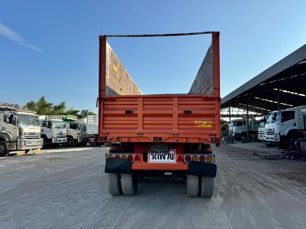 ISUZU FXZ 360 ปี 66 ไมล์ 189,000 km. #แม่–ลูกพ่วงดั้ม ## Lek1044-1045