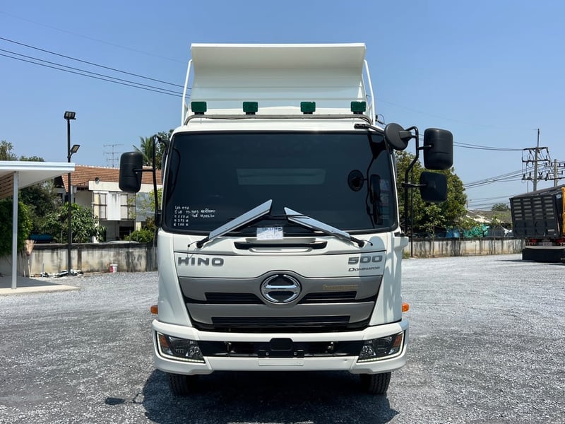 HINO FC9J 210 HP ปี65 ไมล์ 88,006 KM  #กระบะดั้ม 2 รั้ว #Lek1174 