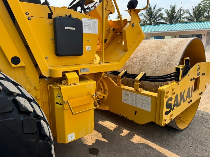 รถบด SAKAI SV512D (10 ตัน) ปี66 ชั่วโมงการใช้งาน 500 Pm. #รถบดล้อเรียบ #LEK1232 รถบด SAKAI SV512D (10 ตัน) ปี66 ชั่วโมงการใช้งาน 500 Pm. #รถบดล้อเรียบ #LEK1232