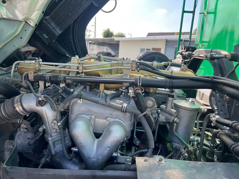 ISUZU FXZ 360 ปี 66 ไมล์ 216,000  KM. # พ่วงแม่ลูก ดั้มเกษตร #Lek1119-1120 