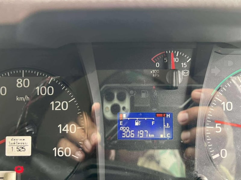 HINO FC9J 175HP  ปี64 ไมล์306,000 km. #6ล้อล่องกระบะอลูมิเนียม #LEK635