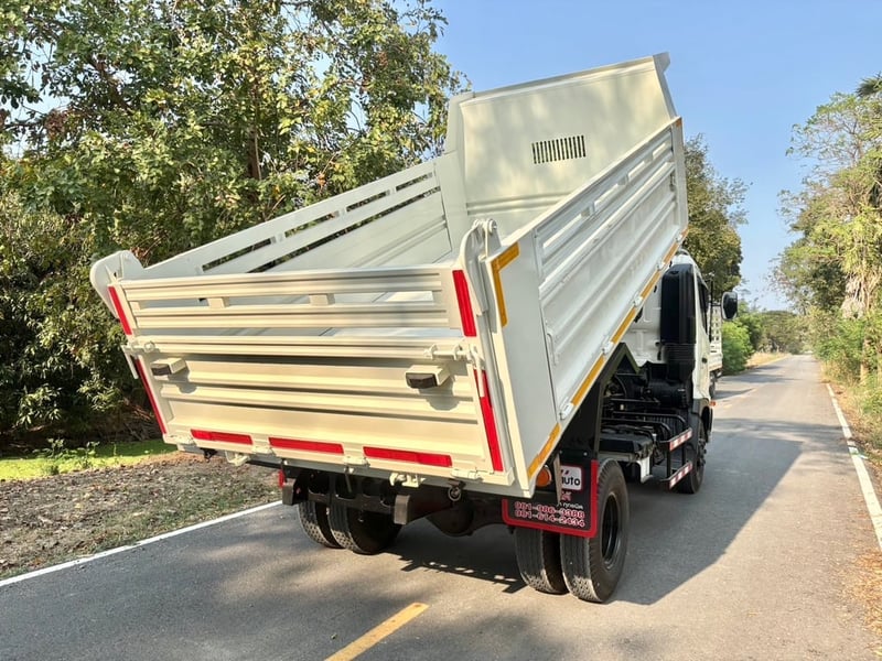 HINO FC9J 210 แรง ปี 2567 ไมล์แท้ 47,500 km #6ล้อ ดั้มสามมิตร #LEK1067