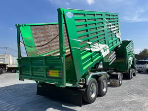 ISUZU FXZ 360 ปี 66 ไมล์ 216,000  KM. # พ่วงแม่ลูก ดั้มเกษตร #Lek1119-1120 