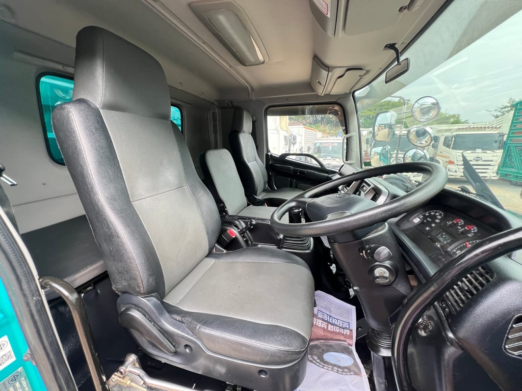 HINO FL1A 344 HP ปี 66 ไมล์ 213,500 km. #12 ล้อดั้ม กระบะดั้มเกษตร แผงสูง ##LEK1095 HINO FL1A 344 HP ปี 66 ไมล์ 213,500 km. #12 ล้อดั้ม กระบะดั้มเกษตร แผงสูง ##LEK1095