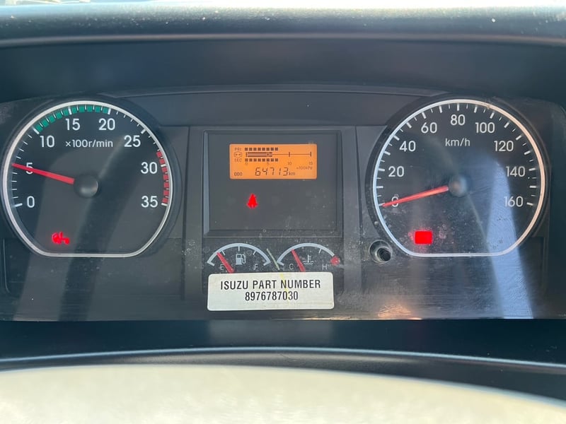 ISUZU FTR 240 HP ปี66 ไมล์ 64,700  Km. #6ล้อเครน #LEK1094 