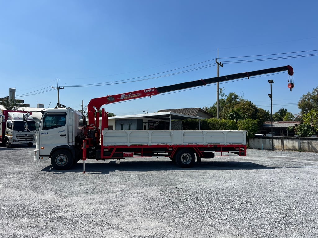 HINO FC9J 210HP ปี66 ไมล์ 249,264 KM. #6ล้อเครน #LEK 1097 HINO FC9J 210HP ปี66 ไมล์ 249,264 KM. #6ล้อเครน #LEK 1097