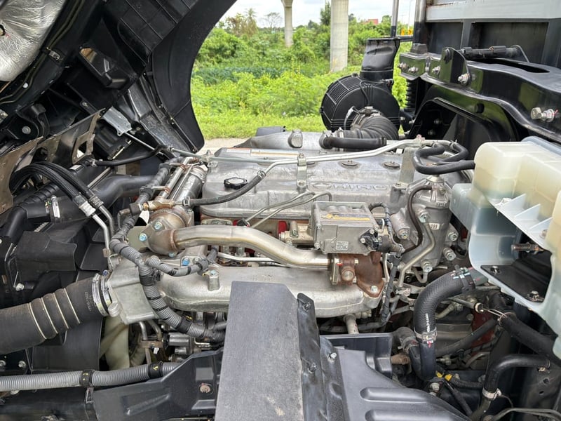 HINO  FL1A 344hp ปี 66หน้าขาว ไมล์น้อย 158,000 km. #รถคอกหมู คอกอู่ สมาน #LEK 977
