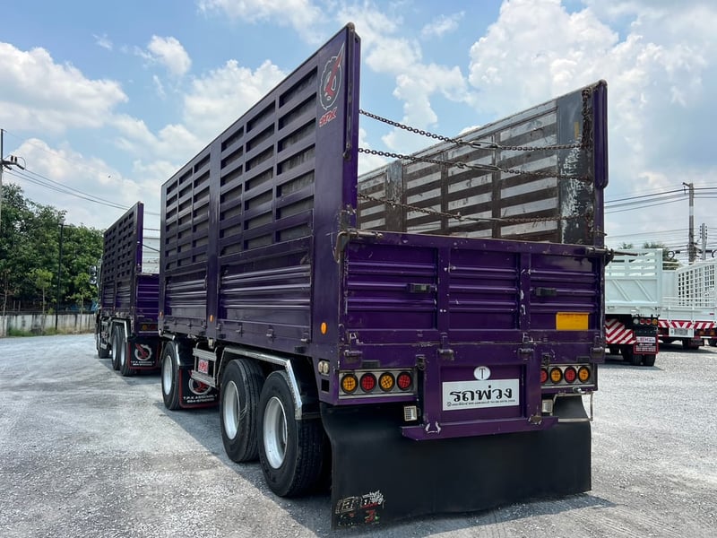 ISUZU FXZ 360 HP ปี 2565 ไมล์ 445,852 KM. #พ่วงแม่-ลูกไม่ดั้ม #LEK1234-1235 ISUZU FXZ 360 HP ปี 2565 ไมล์ 445,852 KM. #พ่วงแม่-ลูกไม่ดั้ม #LEK1234-1235