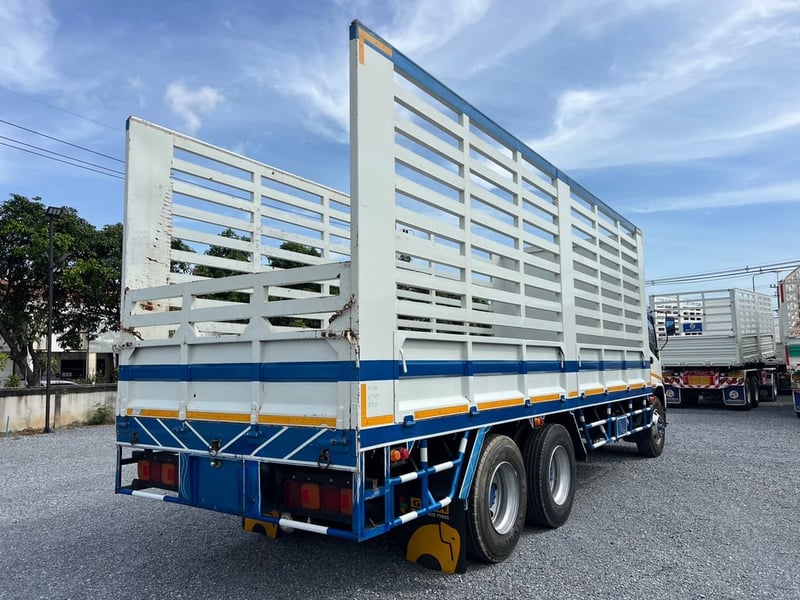 ISUZU DEGA FVM230 เพลาเดียว maxload ปี51 #กระบะเหล็ก ยาว7.50 ม.#LEK 887