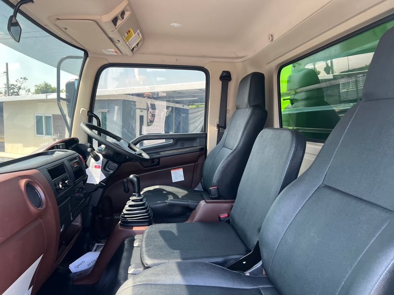 HINO FC9J 175 HP ปี 65 ไมล์ 11,700 กม. #6ล้อล่องกระบะเหล็ก #LEK1106