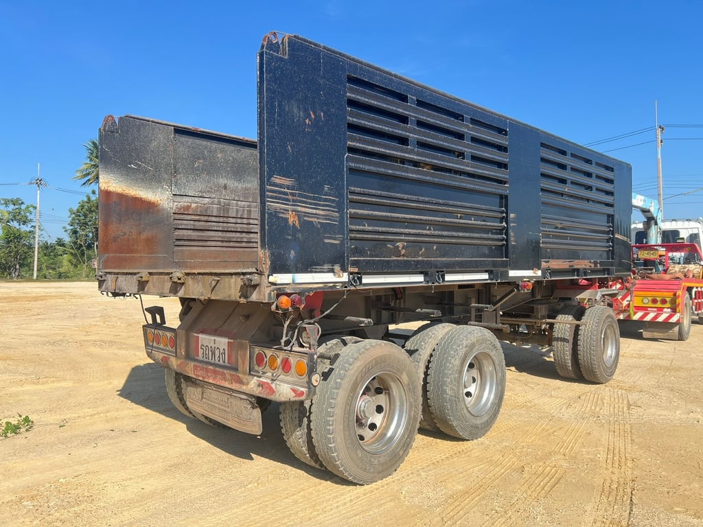 ลูกพ่วงดั้ม 3 เพลา ปี 65 ##LEK779-L65 