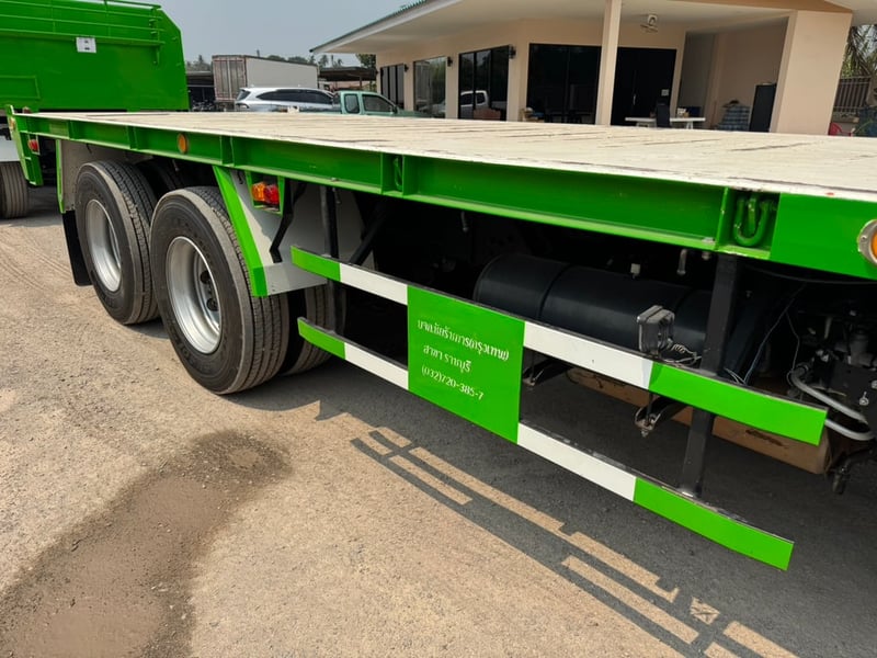 HINO FM2P 380 HP ปี 66 ไมล์ 53,761 km. #พื้นเรียบ แม่+ลูก #LEK 1247-1248