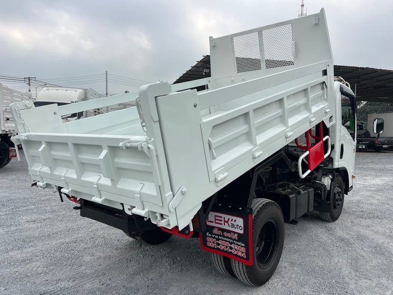 ISUZU  NMR 130แรงม้า ปี65  ไมล์ 65,500 KM. #กระบะดั้มยาว 3.10 ม.  #LEK1134