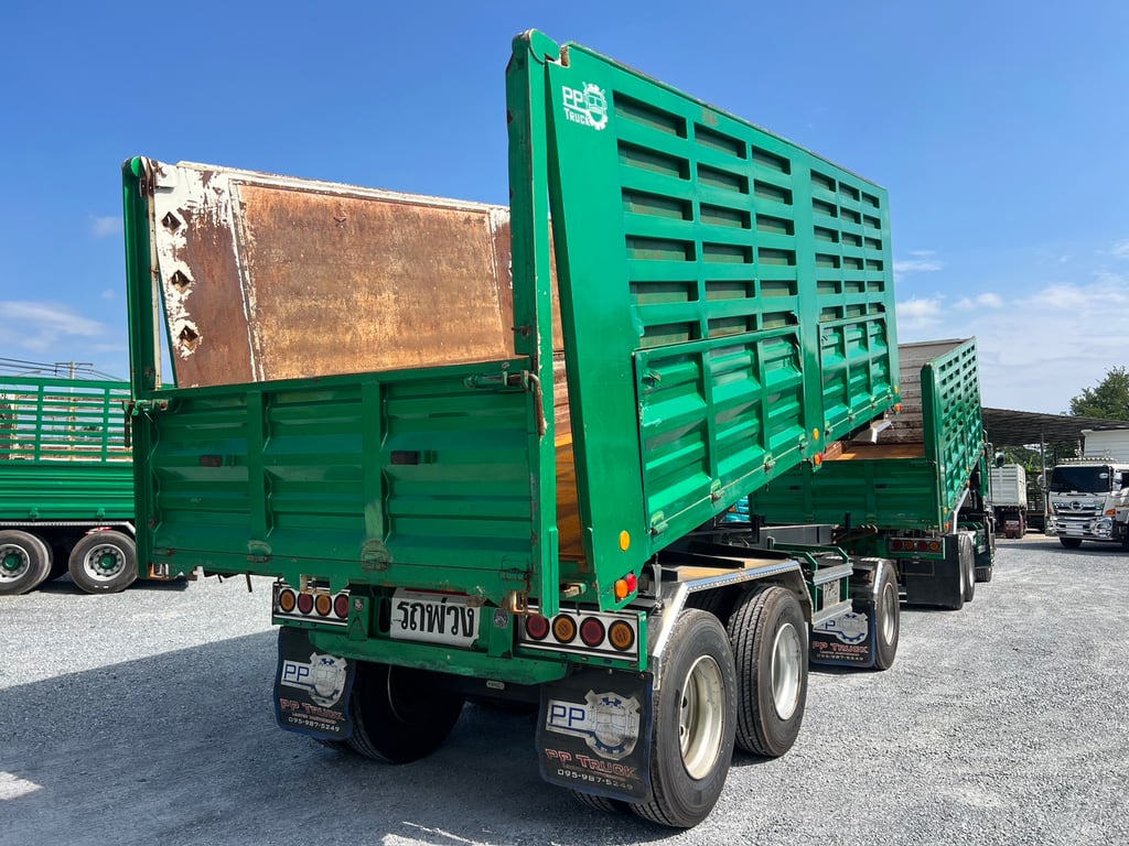 lSUZU FXZ 360 หน้า GIGA ปี 66 เลขไมล์เพียง 306,000 KM #กระบะดั้ม PP TRUCK กระบะเหล็กกึ่งเกษตร #LEK951-952 