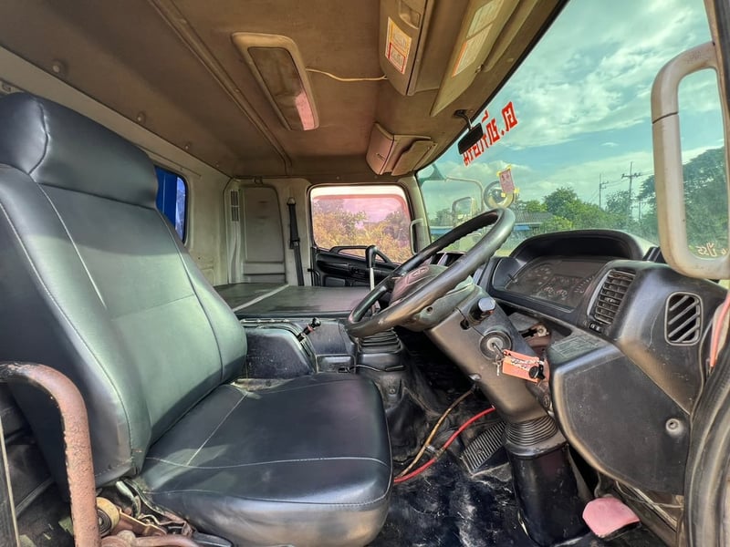 HINO MEGA FM1A 344 HP ปี 55 ไมล์ 423,000 km. #กระบะดั้มคอกสูง #LEK888