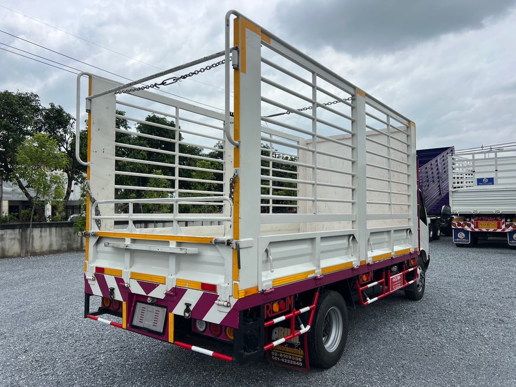 XZU650R  150HP ปี 66 ไมล์ 113,600 km.# 6 ล้อคอกเหล็ก สูง 2.10 ม. ยาว 4.30 ม. #LEK 924