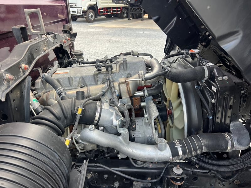 HINO FC9J 210 แรงม้า ปี 2566 ไมล์ 275,000 กม. #8ล้อ กระบะเหล็กเปิดข้าง  ยาว 6.60 เมตร #Lek980 