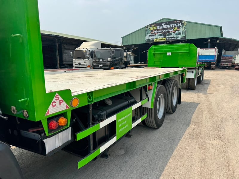 HINO FM2P 380 HP ปี 66 ไมล์ 53,761 km. #พื้นเรียบ แม่+ลูก #LEK 1247-1248