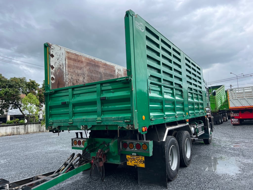 lSUZU FXZ 360 หน้า GIGA ปี 66 เลขไมล์เพียง 306,000 KM #กระบะดั้ม PP TRUCK กระบะเหล็กกึ่งเกษตร #LEK951-952 