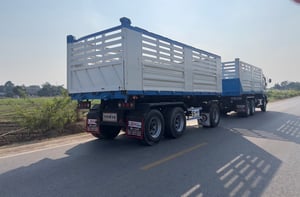  ISUZU FXZ 360 ปี65 ไมล์ 33,000 KM. #พ่วงแม่ลูก  #LEK353-852