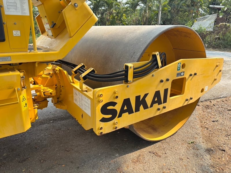 รถบด SAKAI SV512D (10 ตัน) ปี66 ชั่วโมงการใช้งาน 500 Pm. #รถบดล้อเรียบ #LEK1232 รถบด SAKAI SV512D (10 ตัน) ปี66 ชั่วโมงการใช้งาน 500 Pm. #รถบดล้อเรียบ #LEK1232