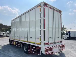 HINO FC9J 175 HP ปี 65 ไมล์ 26,567 KM. #ตู้ 10 บานเปิดรอบ ยาว 6.60 เมตร #LEK1073