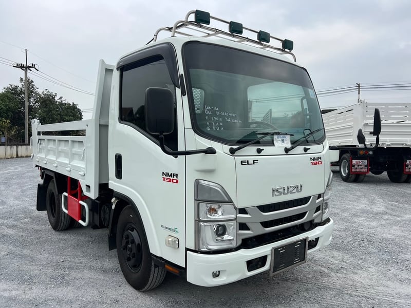 ISUZU  NMR 130แรงม้า ปี65  ไมล์ 65,500 KM. #กระบะดั้มยาว 3.10 ม.  #LEK1134