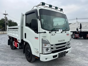ISUZU  NMR 130แรงม้า ปี65  ไมล์ 65,500 KM. #กระบะดั้มยาว 3.10 ม.  #LEK1134