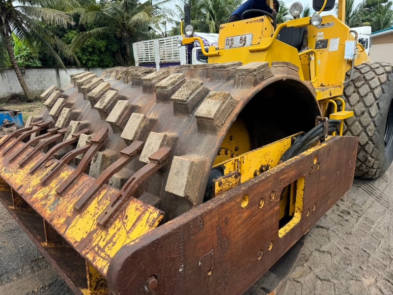 SAKAI SV510 ขนาด 10ตัน2เพลา เครื่องอีซูซุ6bg pm1,576ชม. #รถบด ล้อหนาม