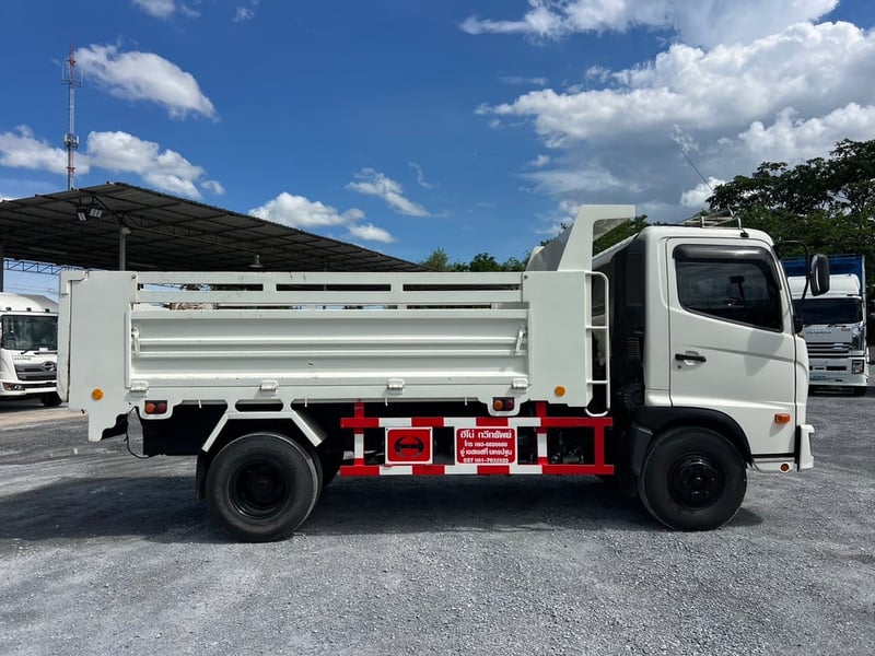 HINO FC9J 210 HP ปี 67 ไมล์ 29,032 KM. #กระบะดั้มเหล็ก #lek1211