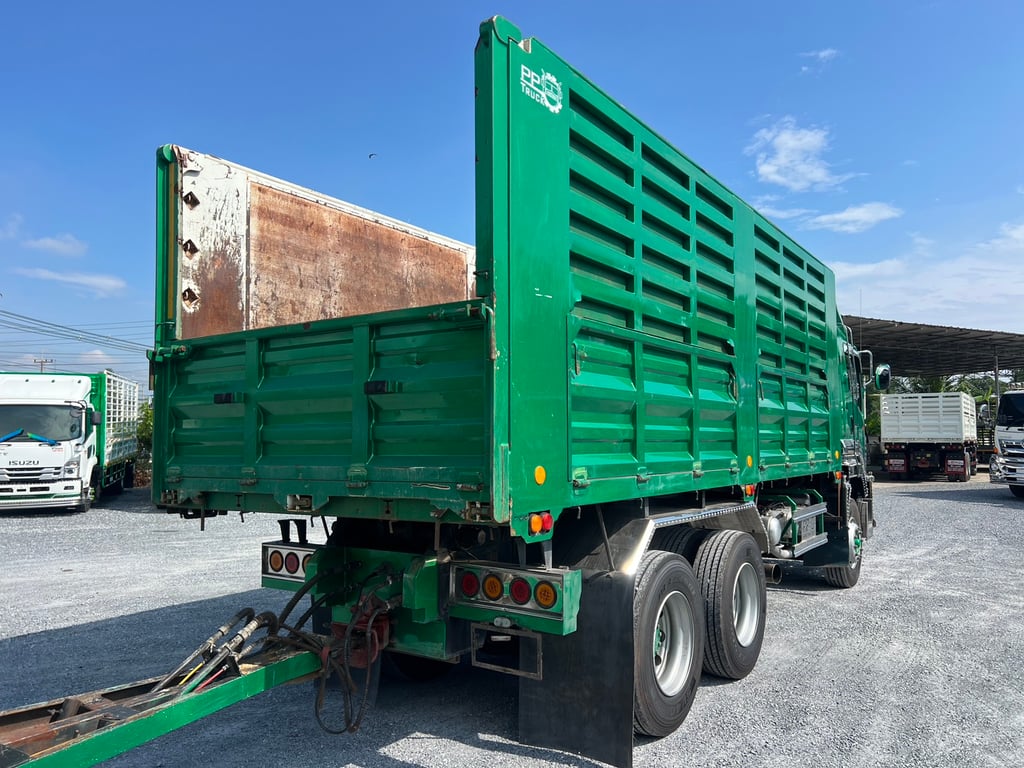 lSUZU FXZ 360 หน้า GIGA ปี 66 เลขไมล์เพียง 306,000 KM #กระบะดั้ม PP TRUCK กระบะเหล็กกึ่งเกษตร #LEK951-952 