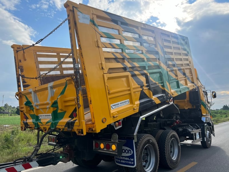 HINO FM1A 344HP ปี 66 ไมล์ 284,400 km. #10ล้อพ่วงเกษตร #LEK939-940