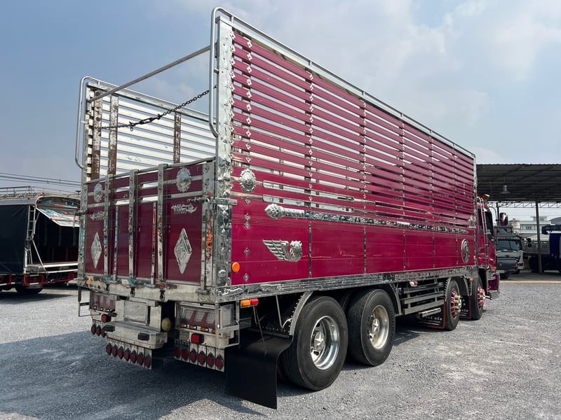 SUZU GIGA หัวตึก (รถประกอบ) จดปี 64 ไมล์ 805,547 KM. #12ล้อแท้ เพลาเดียว #LEK 1074