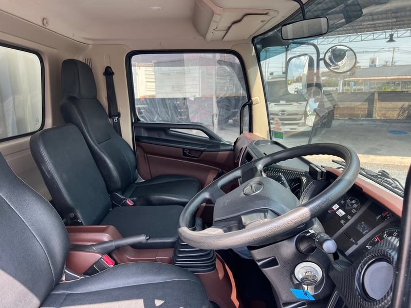 HINO FC9J 175 HP ปี 65 ไมล์ 26,567 KM. #ตู้ 10 บานเปิดรอบ ยาว 6.60 เมตร #LEK1073