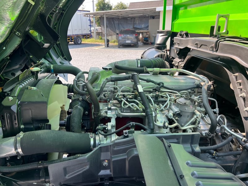 HINO FL8J 260HP ปี66 ไฟใหม่ ไมล์ 167,715 KM. #กระบะคอกเหล็กยาว 7.80 #LEK1179 