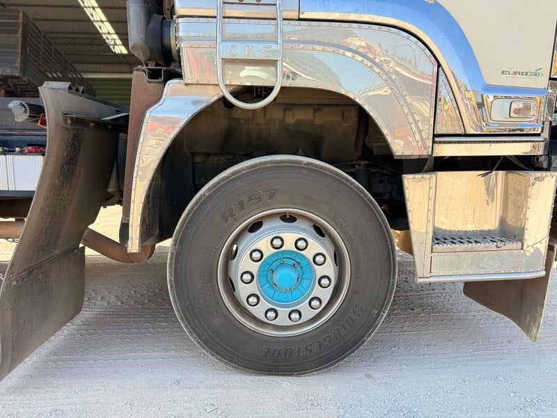 ISUZU FXZ 360 HP ปี 66 ไมล์ 168,000 KM. #พ่วงแม่ลูก ดั้มเกษตร #Lek1117-1118