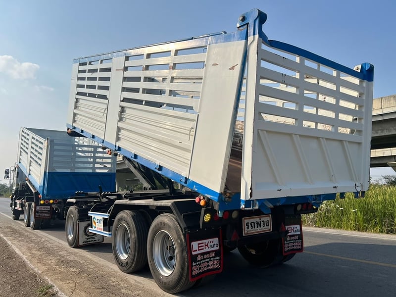  ISUZU FXZ 360 ปี65 ไมล์ 33,000 KM. #พ่วงแม่ลูก  #LEK353-852