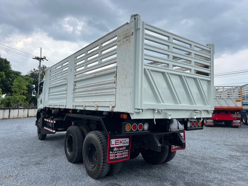 ISUZU FVZ 240 แรงม้า 2เพลา ปี 66 ไมล์น้อย 45,800 km. #กระบะดั้ม สามมิตร smm #LEK 793